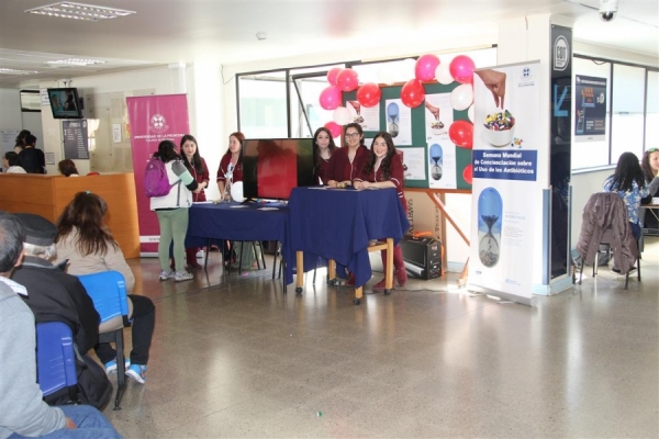 UFRO se sumó a semana mundial de concienciación sobre el uso de los antibióticos