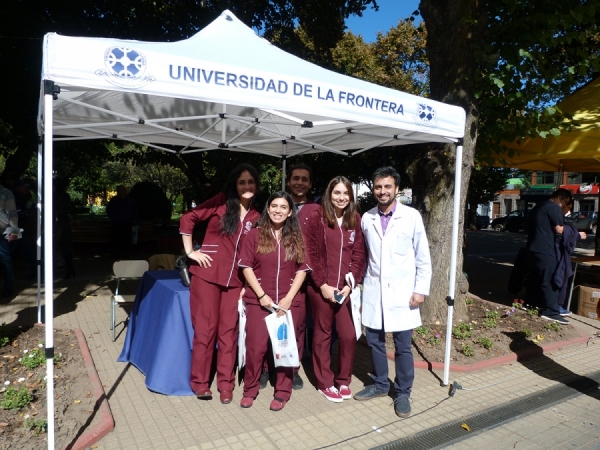 Universidad de la Frontera participó en conmemoración del Día Mundial de la Lucha contra la Tuberculosis
