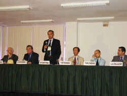 Participantes Symposium: “The molecular Basis of Medicine and the Clinical Laboratory”. Congreso Mundial de Medicina de Laboratorio y Química Clínica. Fortaleza, Brasil. Septiembre, 29 de 2008. FOTO-salazar-2-250