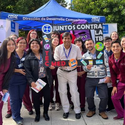 Carreras de Enfermería y Tecnología Médica participan de Día Internacional contra la Tuberculosis
